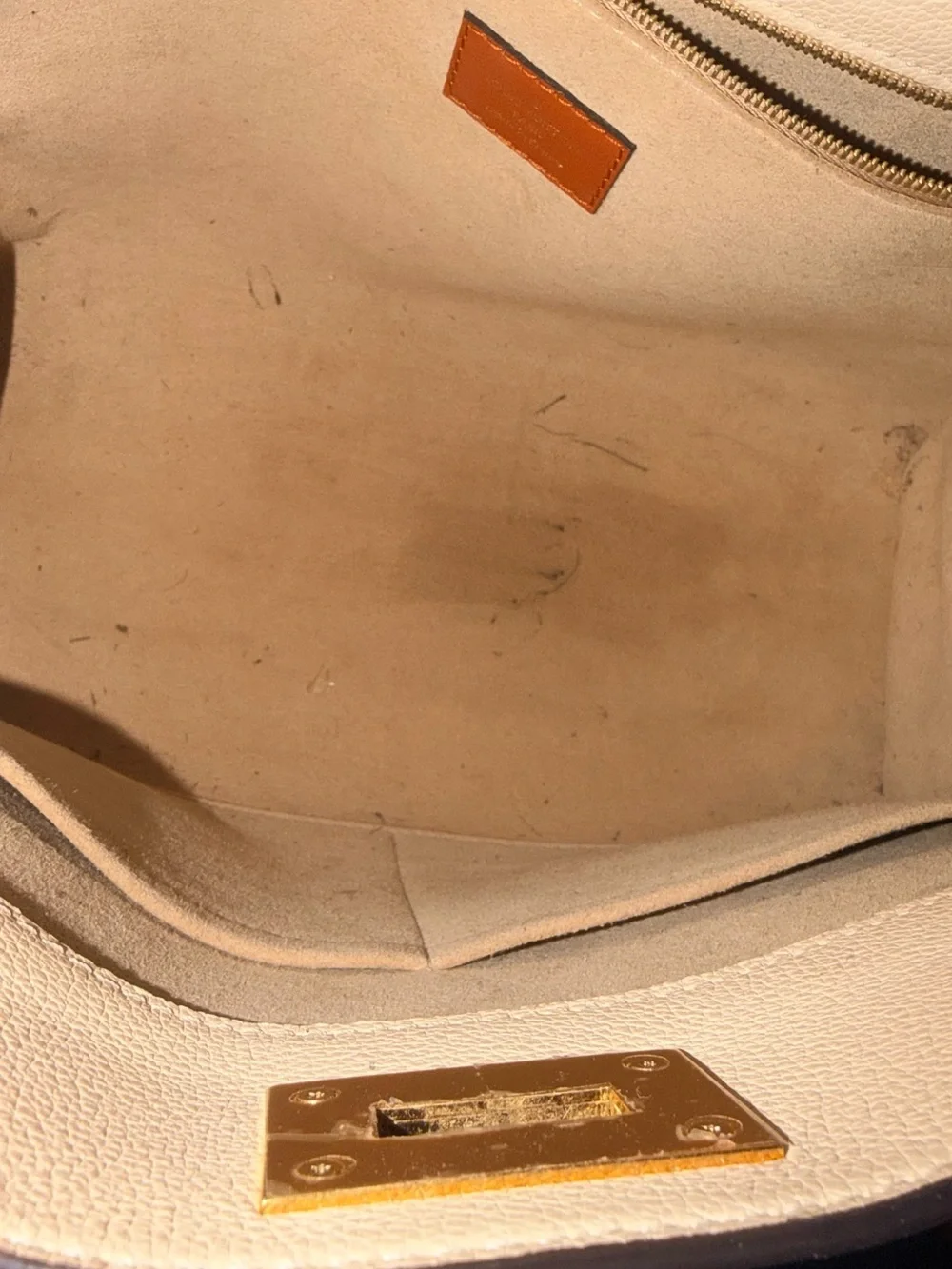 Louis Vuitton AUTHENTIC LOUIS VUITTON ON MY SIDE TOTE – NEUTRAL / CARAMEL